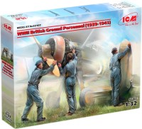 Model Building Kit ICM WWII British Ground Personnel (1939-1945) (1:32) 