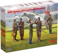 Model Building Kit ICM Japanese Pilots and Ground Personnel WWII (1:48) 