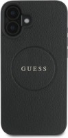 Case GUESS Grained Ring MagSafe for iPhone 16 Plus 