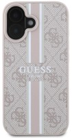 Photos - Case GUESS Printed Stripe with MagSafe for iPhone 16 