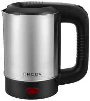 Photos - Electric Kettle Brock WK 0903 S 600 W 0.8 L  stainless steel