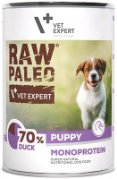 Photos - Dog Food VetExpert Raw Paleo Puppy Duck 400 g 1