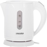 Photos - Electric Kettle Mesko MS 1376 850 W 0.8 L  white