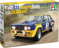 Model Building Kit ITALERI Fiat 131 Abarth Rally Olio Fiat (1:24) 