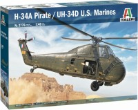 Model Building Kit ITALERI H-34A Pirate /UH-34D U.S. Marines (1:48) 