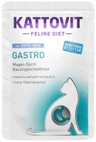 Cat Food Kattovit Gastro Pouch with Duck/Rice 85 g 