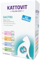 Photos - Cat Food Kattovit Gastro Pouch Mix 12 pcs 