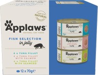 Cat Food Applaws Fish Selection in Jelly 12 pcs 