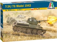 Model Building Kit ITALERI T-34/76 Model 1943 (1:72) 