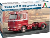 Photos - Model Building Kit ITALERI Scania R143 M 500 Streamline 4x2 (1:24) 