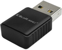 Photos - Wi-Fi Qoltec Wireless Ultra fast DUAL Mini WiFi Adapter 