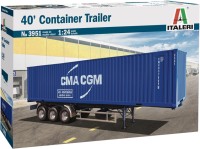 Model Building Kit ITALERI 40 Container Trailer (1:24) 