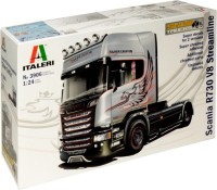 Photos - Model Building Kit ITALERI Scania R730 V8 Streamline Silver Griffin (1:24) 