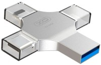 Photos - USB Flash Drive XO DK04 256Gb 