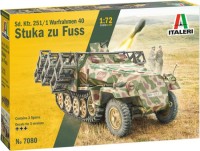 Model Building Kit ITALERI Sd. Kfz. 251/1 Wurfrahmen Stuka zu Fuss (1:72) 