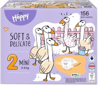 Photos - Nappies Bella Baby Happy Soft & Delicate Mini 2 / 156 pcs 