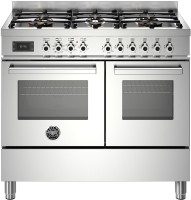 Photos - Cooker Bertazzoni PRO106L2EXT stainless steel