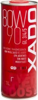 Photos - Gear Oil XADO Atomic Oil 80W-90 GL 3/4/5 Red Boost 1L 1 L