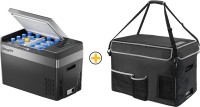 Photos - Car Cooler & Fridge BougeRV Portable Fridge 28L with Insulated Protective Cover 