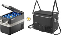 Photos - Car Cooler & Fridge BougeRV Portable Fridge/Freezer 40L with Insulated Protective Cover 