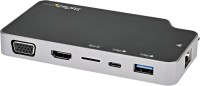 Photos - Card Reader / USB Hub Startech.com CDP2HVGUASPD 