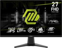 Photos - Monitor MSI MAG 275F 27 "  black