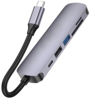 Photos - Card Reader / USB Hub XPro HB28 