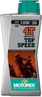 Photos - Engine Oil Motorex Top Speed 4T 10W-30 1 L