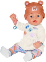 Photos - Doll Zapf Baby Born Teddy Style Emma 836651 