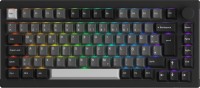 Keyboard Akko Black&Silver 5075B Plus ISO Cream  Yellow Pro Switch