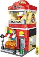 Construction Toy LOZ Pizza 1628 