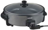 Photos - Electric Grill Haeger GR-036.012A gray