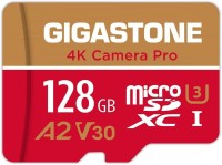 Photos - Memory Card Gigastone microSD Card GoPro SD Card 4K UHD Video Recording A2 V30 128 GB