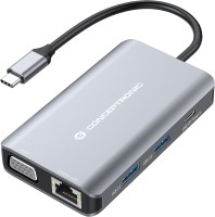 Photos - Card Reader / USB Hub Conceptronic DONN21G 