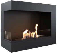 Bio Fireplace Kratki Delta Corner 600 Glass 