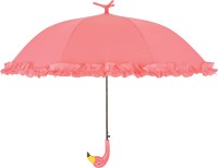 Photos - Umbrella Esschert Design Flamingo with Ruffles 