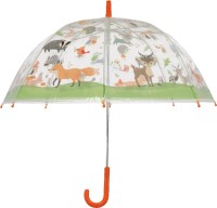 Umbrella Esschert Design Transparent Forest Animals 