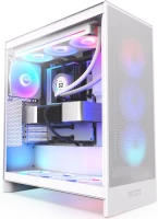 Photos - Computer Case NZXT H7 Flow RGB (2024) white