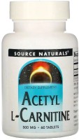 Fat Burner Source Naturals Acetyl L-Carnitine 500 mg 60 tab 60