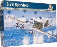 Model Building Kit ITALERI S.79 Sparviero (1:72) 