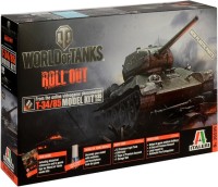 Model Building Kit ITALERI World of Tanks T-34/85 (1:35) 