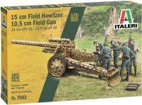 Photos - Model Building Kit ITALERI 15 cm Field Howitzer / 10.5 cm Field Gun (1:72) 