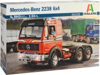 Photos - Model Building Kit ITALERI Mercedes Benz 2238 6x4 (1:24) 