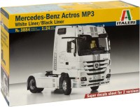 Photos - Model Building Kit ITALERI Mercedes-Benz Actros MP3 (1:24) 