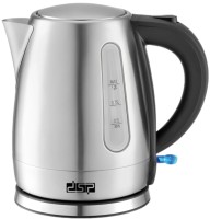 Photos - Electric Kettle DSP KK1124 2200 W 1.2 L  stainless steel