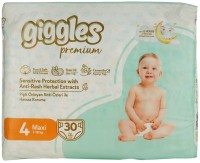 Photos - Nappies Giggles Premium 4 / 30 pcs 