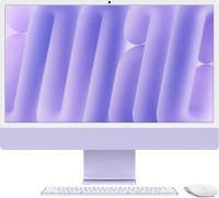 Photos - Desktop PC Apple iMac 24" 2024 (IM24M401PUR)