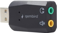 Photos - Sound Card Gembird SC-USB2.0-01 