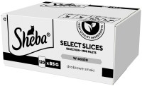 Photos - Cat Food Sheba Select Slices Poultry Selection in Gravy 120 pcs 