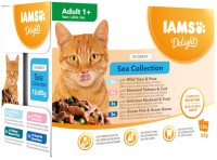 Cat Food IAMS Delights Sea Collection in Gravy 12 pcs 